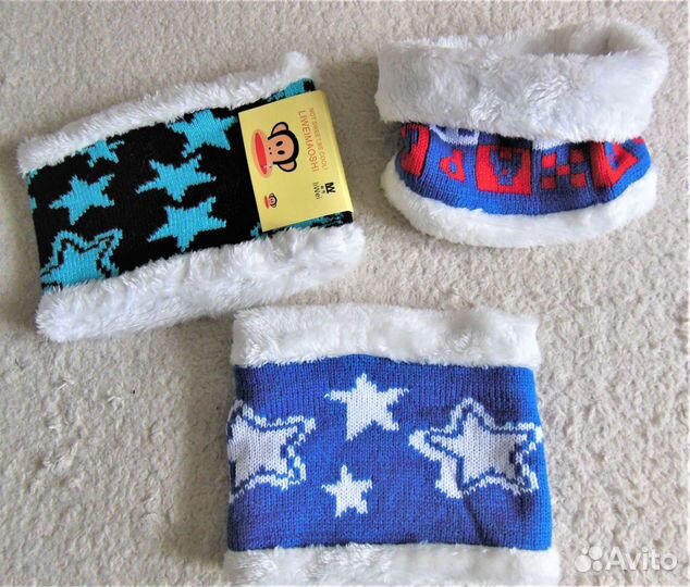 Термошлем, термоворотник детские и шарф-хомут