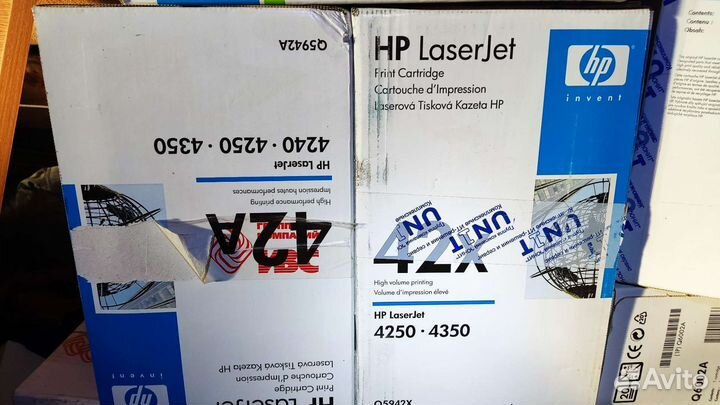 Картриджи для принтера cc364x, q5942a