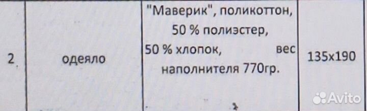 Одеяло новое и бу