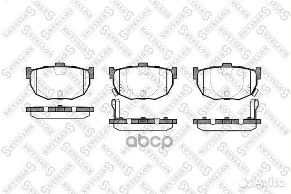 305 022-SX 294 22 колодки дисковые з Hyundai
