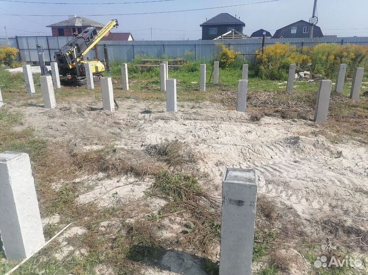 Фундамент жб сваи / Лучшее качество в городе