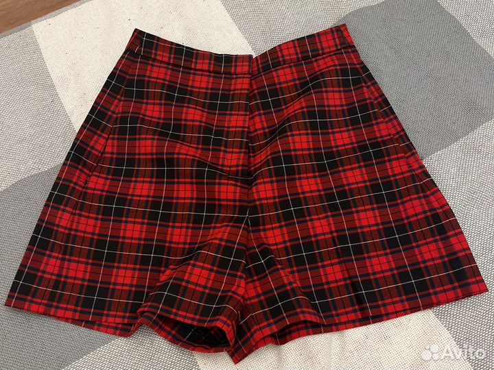 Шорты в клетку