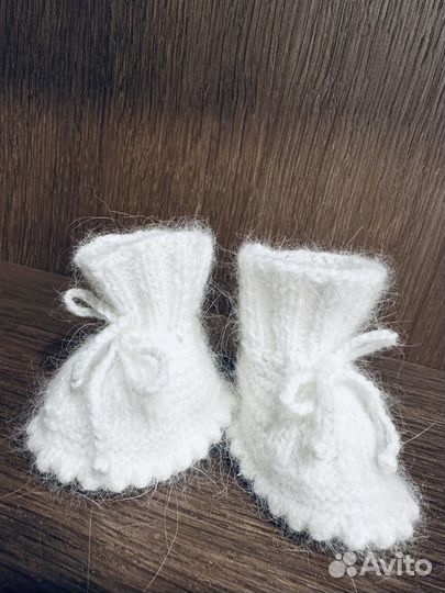 Пинетки вязаные