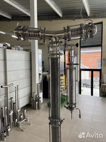 Ректификационная колонна 3 дюйма Crystal