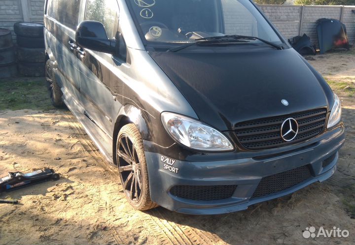Обвес AMG GT на Mercedes Vito/Viano (W639) дорест