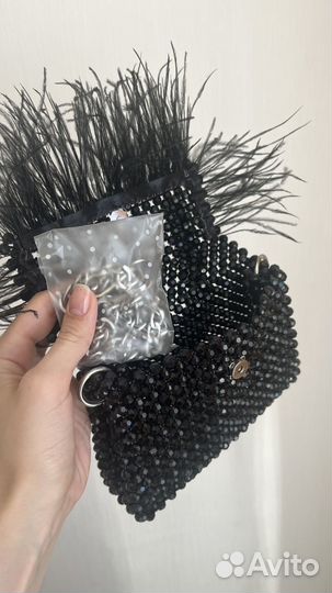 Сумка из бусин ручной работы