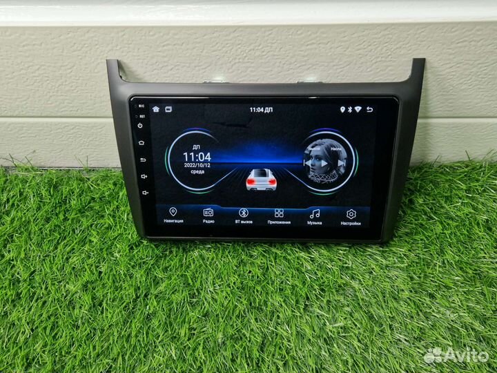 Магнитола Андроид на Volkswagen Polo android 10.1