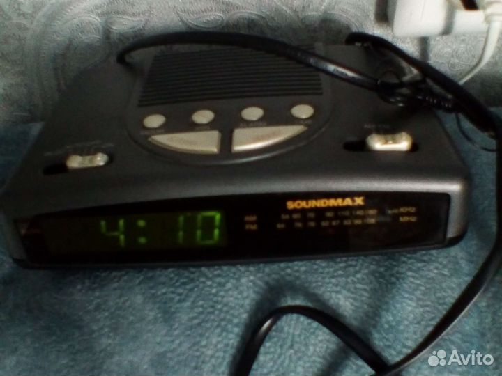 Радио часы будильник