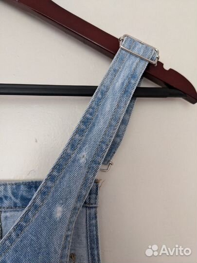 Джинсовый сарафан pull&bear