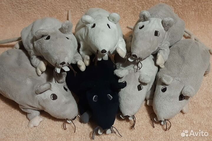 Икеа крыса(большая) 800, мышь(маленькая) 500