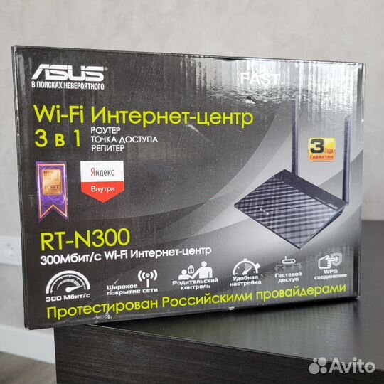 WiFi роутер asus RT-N300