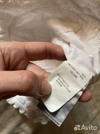 Панама Aletta шитье на 18-24 месяцев