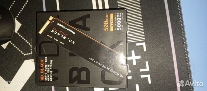 Ssd m2 nvme 500gb wd black