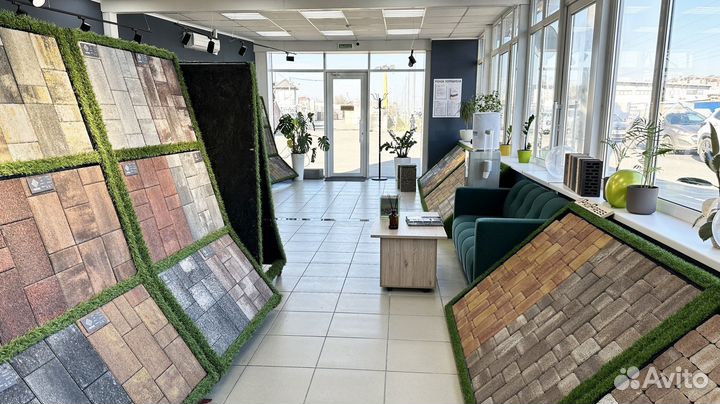 Тротуарная плитка брусчатка