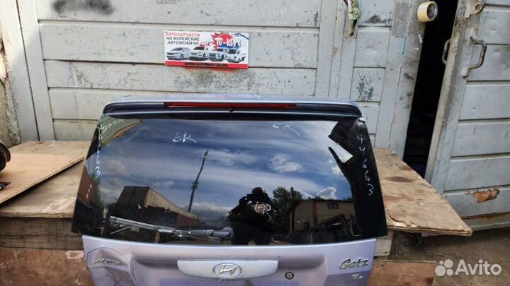 Крышка багажника задняя Hyundai Getz 2002-2011