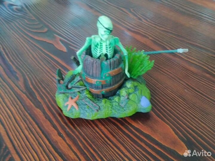 Скелет украшение для аквариума