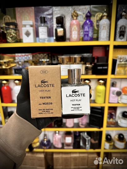 Lacoste hot play оригинальный тестер