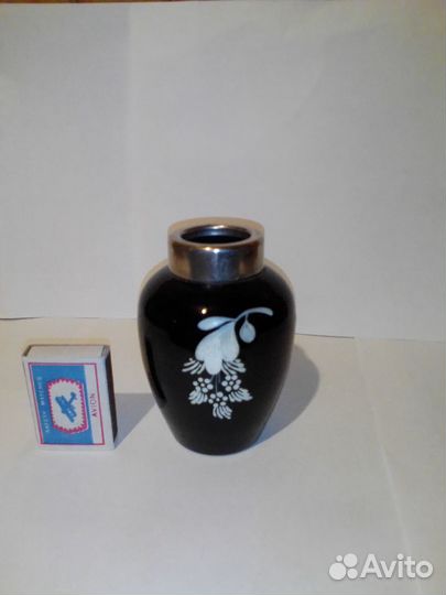 Чайница кобальтовая без крышки