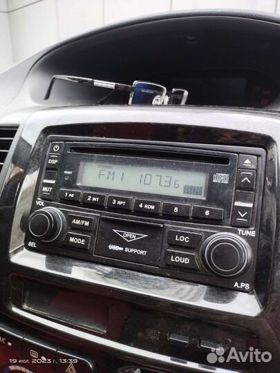 Автомагнитола geely mk cross