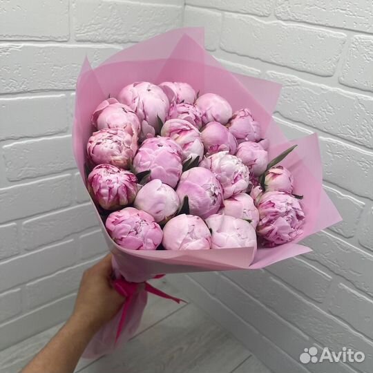 Букет пионов доставка