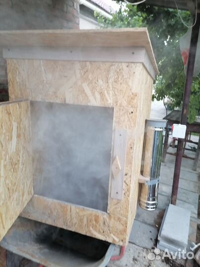 Коптильня холодного копчения с дымогенератором