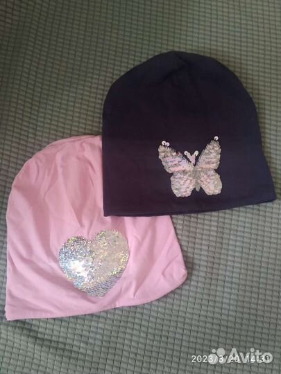 Шапка весенняя для девочки 50-52
