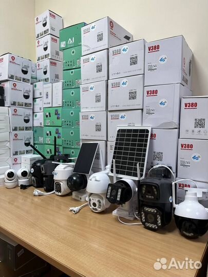 Камеры видеонаблюдения Wi-Fi 4g видеоняня