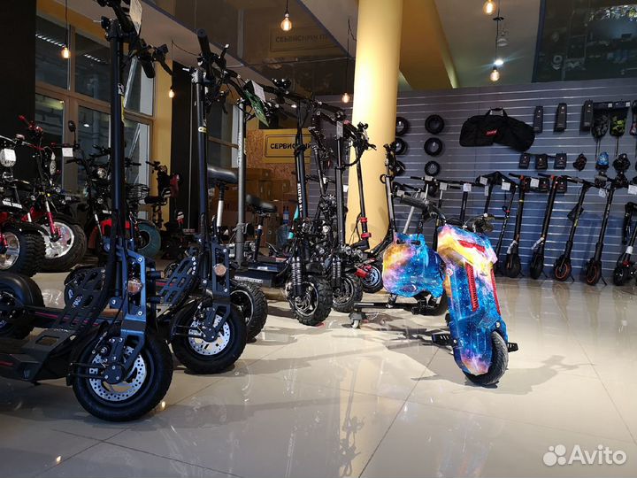 Электросамокаты и электроскутеры