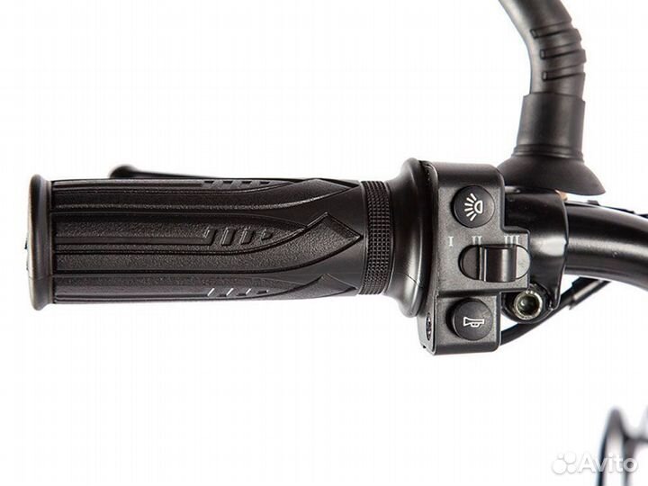 Электровелосипед green city e-alfa Fat Коричневый