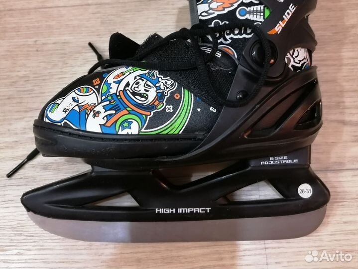 Коньки ледовые детские