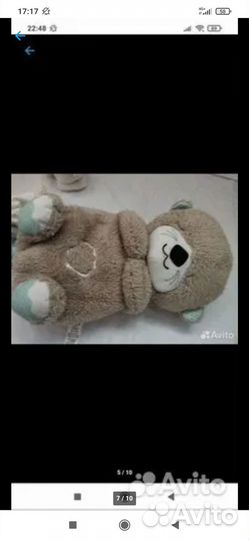 Выдра fisher price градусник погремушки плед