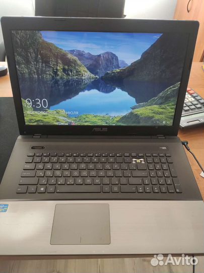 Ноутбук Asus k75vj мощный 17 дюймов