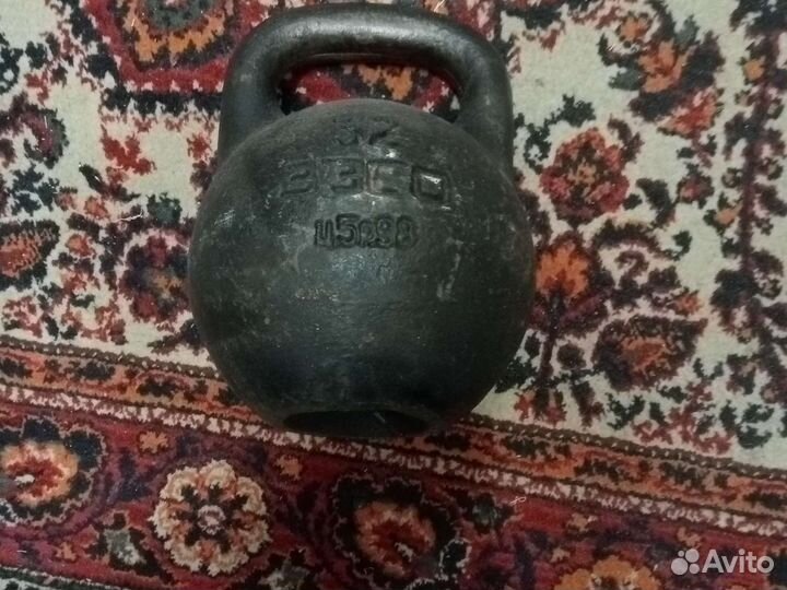 Гиря 32 кг зэсо