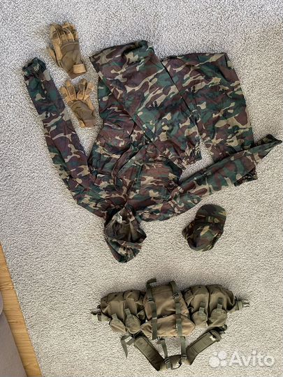 Рпс, маск. костюм, перчатки, очки