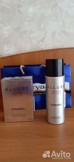 Мужской подарочный набор парфюм и дезик