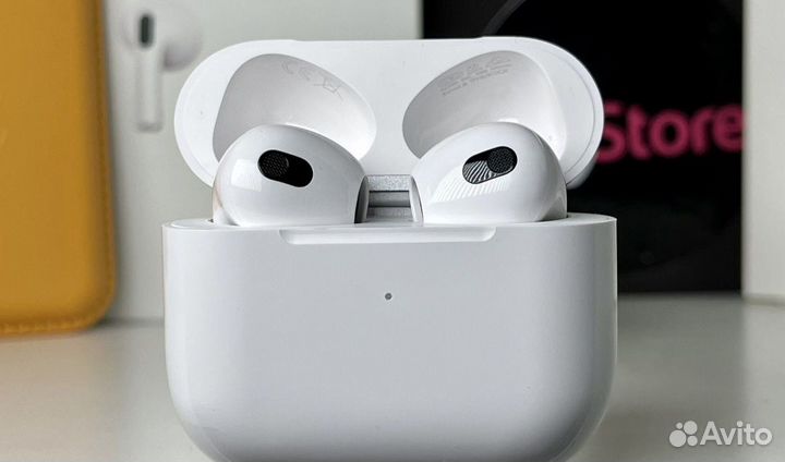 Новые AirPods 3 1в1 Премиум (Чехол + Доставка)