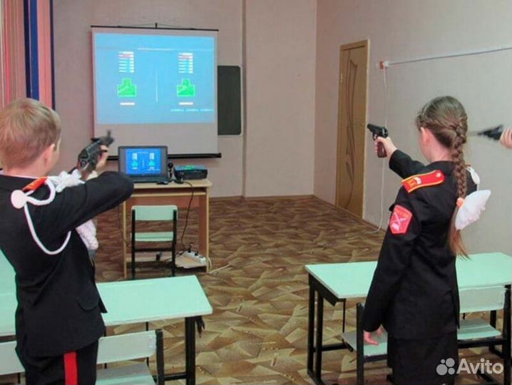Лазерный стрелковый тир «Кадет» для школы обж, гто