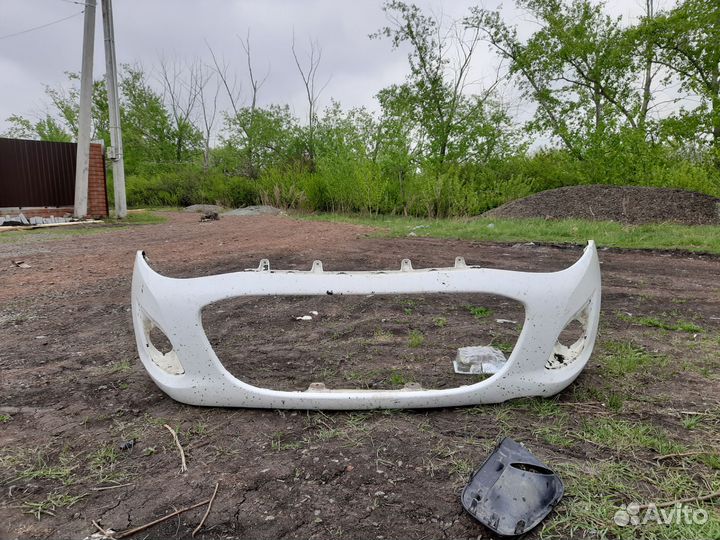 Бампер передний калина 2