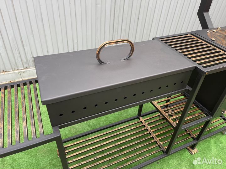 Мк76-36 Крышка на мангал загиб с 4-х сторон