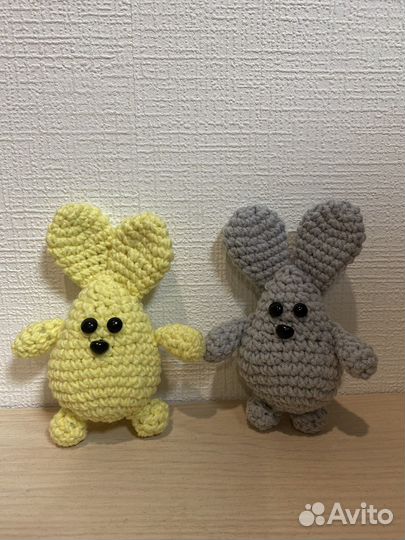 Вязаные кролики