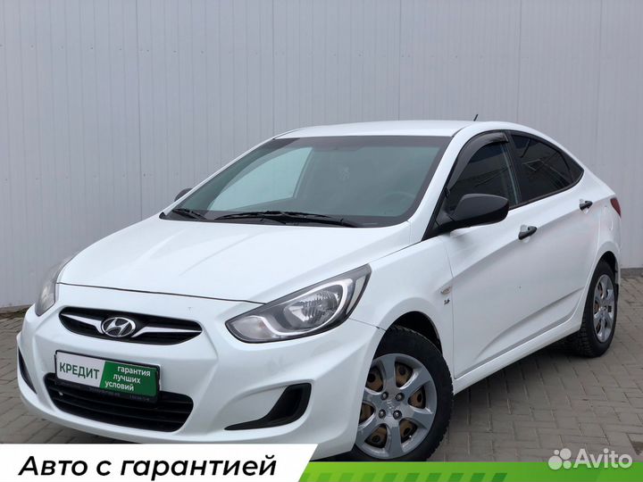 Hyundai Solaris 1.6 МТ, 2013, 155 000 км