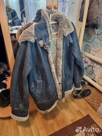 Дубленка натуральная кожа