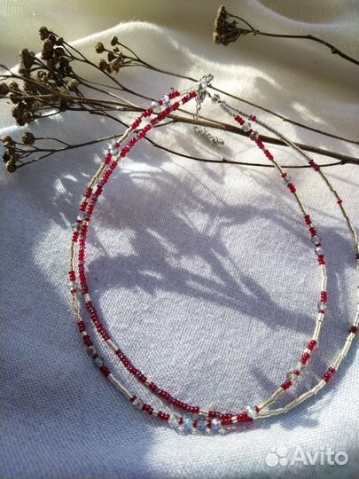 Чокеры из бисера