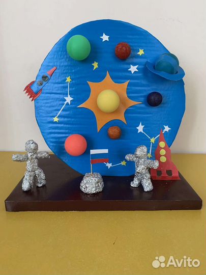 Поделка ко дню космонавтики