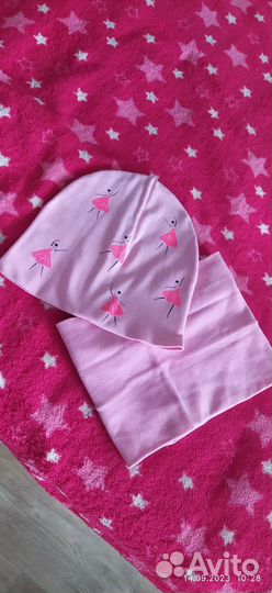 Шапка +шарф.Снуд