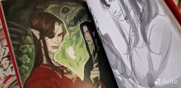 Зин Благословение небожителей tgcf artbook