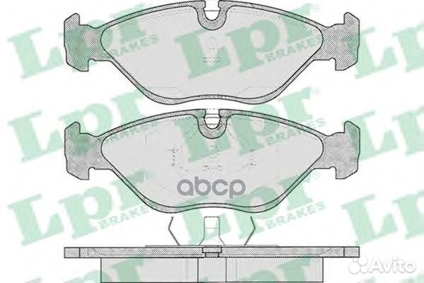 Колодки тормозные saab 900/9000 2.0-3.0 89-98 п