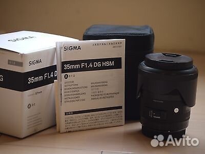 Объектив Sigma AF 35mm f/1.4 DG HSM Art