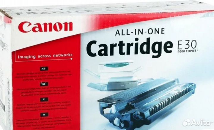 Оригинальный картридж Canon E30