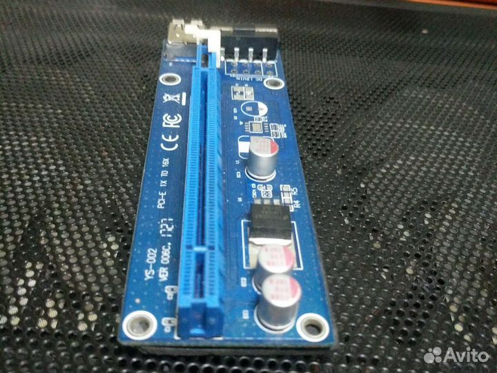 Райзер pci-e, 4 шт, обмен на что-нибудь